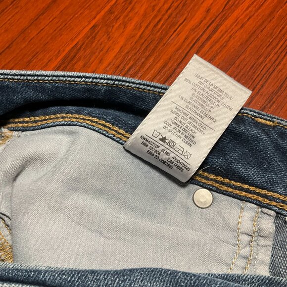Hudson Collin Mid-Rise Skinny Blue Jean, Sz 28 - Picture 7 of 7
